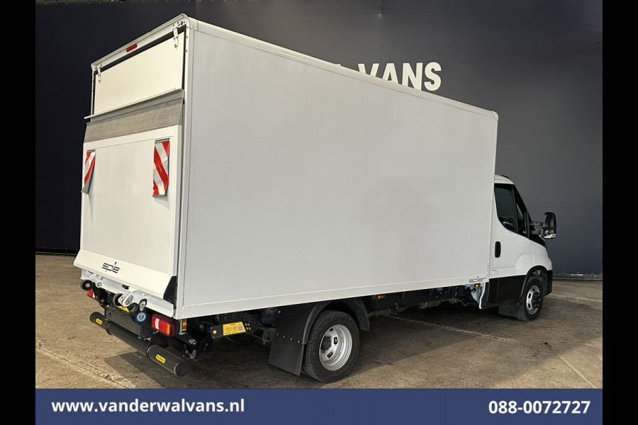 Iveco Daily 35C16 157pk Bakwagen Laadklep Dubbel Lucht Euro6 Airco | 920kg laadvermogen bijrijdersbank