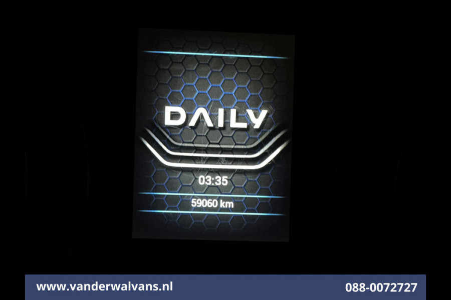 Iveco Daily 35C16 157pk Bakwagen Laadklep Dubbel Lucht Euro6 Airco | 920kg laadvermogen bijrijdersbank