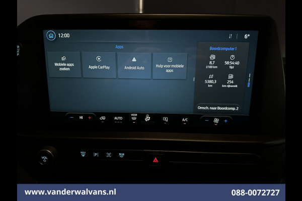 Ford Transit Custom 2.0 TDCI 136pk L2H1 Euro6 Airco | Camera | Apple Carplay | Cruisecontrol | LED Android Auto, Parkeersensoren, Verwarmde voorruit, Bijrijdersbank, 2800kg trekvermogen