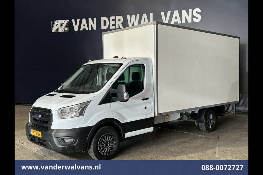 Ford Transit 2.0 TDCI 160pk Bakwagen Laadklep Euro6 Airco | Cruisecontrol | Lat om Lat betimmering Verwarmde Voorruit, Bijrijdersbank, 963kg laadvermogen