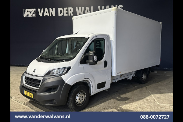 Peugeot Boxer 2.2 BlueHDi 141pk Bakwagen 436cm Lang Laadklep Euro6 Airco | 1055kg laadvermogen | Cruisecontrol Bijrijdersbank.