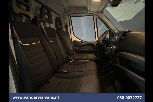 Iveco Daily 35C16H 157pk Bakwagen Laadklep Dubbel Lucht Euro6 Airco | 1010kg laadvermogen Bijrijdersbank