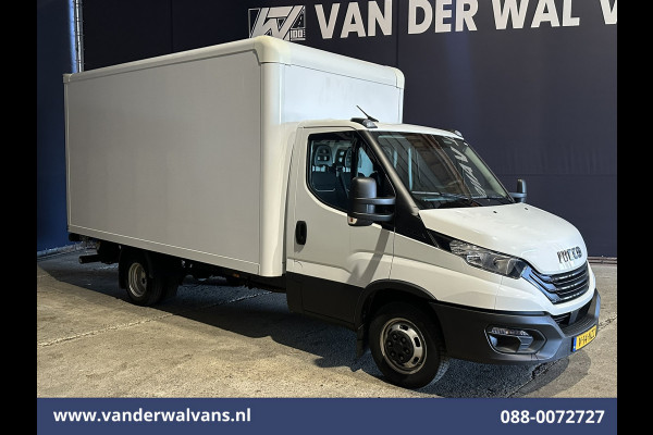 Iveco Daily 35C16H 157pk Bakwagen Laadklep Dubbel Lucht Euro6 Airco | 1010kg laadvermogen Bijrijdersbank