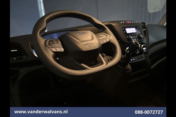 Iveco Daily 35C16H 157pk Bakwagen Laadklep Dubbel Lucht Euro6 Airco | 1010kg laadvermogen Bijrijdersbank
