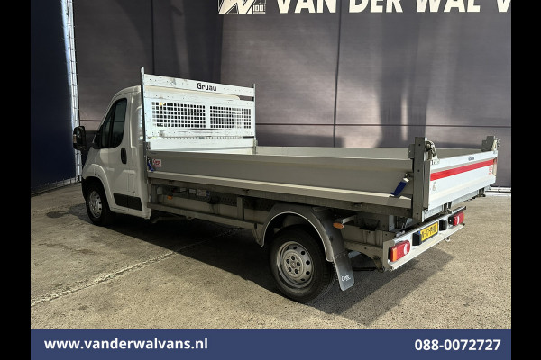 Peugeot Boxer 2.2 BlueHDi 140pk Kipper Open Laadbak Euro6 Bijrijdersbank Bluetooth telefoonvoorbereiding