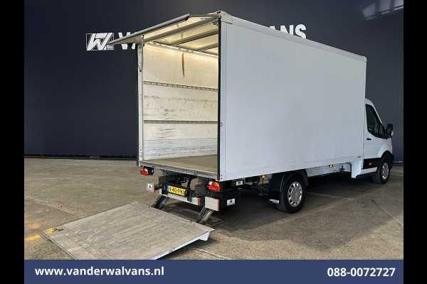 Ford Transit 2.0 TDCI 130pk Bakwagen L4.35m Laadklep Euro6 Airco | Camera | Cruisecontrol | Verwarmde voorruit Bijrijdersbank, 970kg laadvermogen