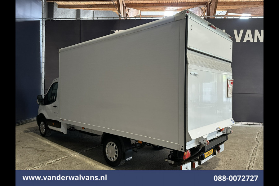 Ford Transit 2.0 TDCI 130pk Bakwagen L4.35m Laadklep Euro6 Airco | Camera | Cruisecontrol | Verwarmde voorruit Bijrijdersbank, 970kg laadvermogen