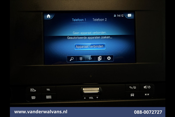 Mercedes-Benz Sprinter 315 CDI 150pk L3H2 Euro6 Airco | 360 graden Camera | Navigatie | Apple Carplay | Cruisecontrol Android Auto, Chauffeursstoel, Stoelverwarming, Parkeersensoren, Bijrijdersbank