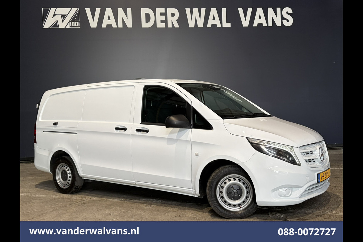 Mercedes-Benz Vito 116 CDI 164pk L2H1 Euro6 Airco | Camera | Apple Carplay | Cruisecontrol | LED | Bumper in de kleur Android Auto