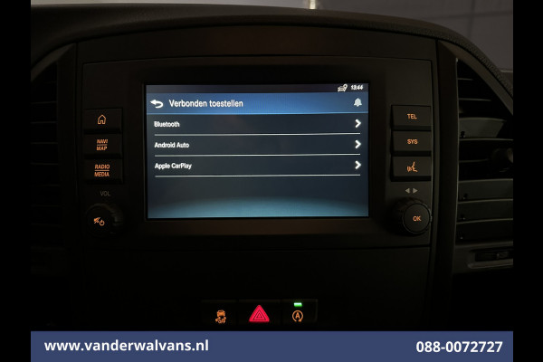 Mercedes-Benz Vito 116 CDI 164pk L2H1 Euro6 Airco | Camera | Apple Carplay | Cruisecontrol | LED | Bumper in de kleur Android Auto