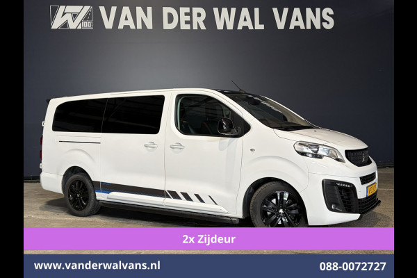 Peugeot Expert 2.0 BlueHDI 180pk Automaat L3H1 Dubbele cabine SPORT Euro6 Airco | 2x Zijdeur | 5-Zits | Leder | Camera | Apple Carplay Android auto, cruisecontrol, parkeersensoren, LM velgen, Trekhaak, LED, Spoiler, stoelverwarming