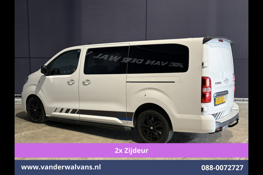 Peugeot Expert 2.0 BlueHDI 180pk Automaat L3H1 Dubbele cabine SPORT Euro6 Airco | 2x Zijdeur | 5-Zits | Leder | Camera | Apple Carplay Android auto, cruisecontrol, parkeersensoren, LM velgen, Trekhaak, LED, Spoiler, stoelverwarming