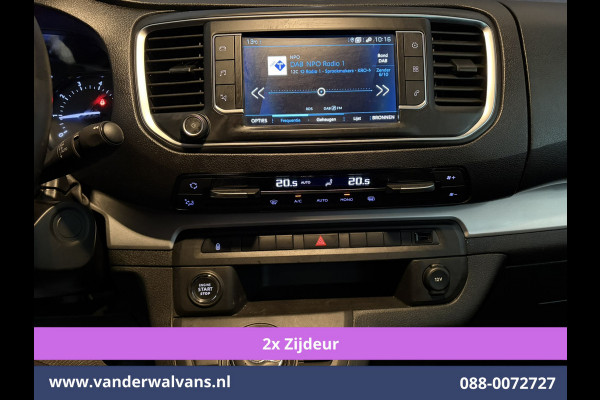 Peugeot Expert 2.0 BlueHDI 180pk Automaat L3H1 Dubbele cabine SPORT Euro6 Airco | 2x Zijdeur | 5-Zits | Leder | Camera | Apple Carplay Android auto, cruisecontrol, parkeersensoren, LM velgen, Trekhaak, LED, Spoiler, stoelverwarming