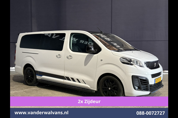 Peugeot Expert 2.0 BlueHDI 180pk Automaat L3H1 Dubbele cabine SPORT Euro6 Airco | 2x Zijdeur | 5-Zits | Leder | Camera | Apple Carplay Android auto, cruisecontrol, parkeersensoren, LM velgen, Trekhaak, LED, Spoiler, stoelverwarming
