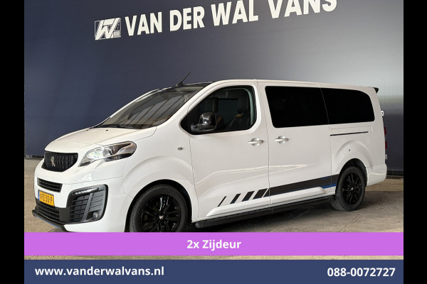 Peugeot Expert 2.0 BlueHDI 180pk Automaat L3H1 Dubbele cabine SPORT Euro6 Airco | 2x Zijdeur | 5-Zits | Leder | Camera | Apple Carplay Android auto, cruisecontrol, parkeersensoren, LM velgen, Trekhaak, LED, Spoiler, stoelverwarming