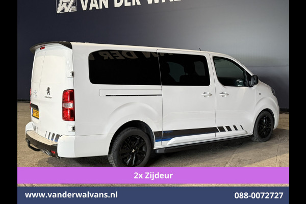Peugeot Expert 2.0 BlueHDI 180pk Automaat L3H1 Dubbele cabine SPORT Euro6 Airco | 2x Zijdeur | 5-Zits | Leder | Camera | Apple Carplay Android auto, cruisecontrol, parkeersensoren, LM velgen, Trekhaak, LED, Spoiler, stoelverwarming