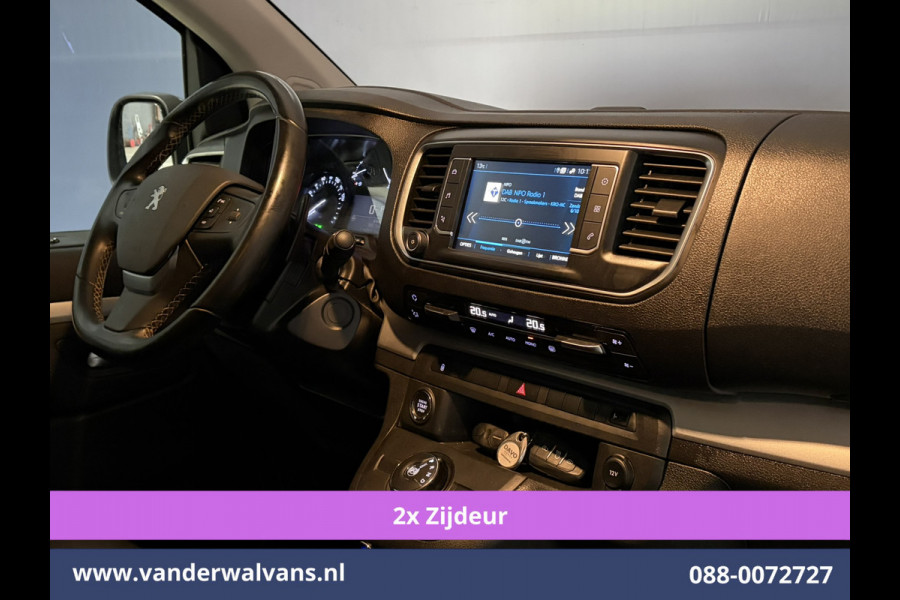 Peugeot Expert 2.0 BlueHDI 180pk Automaat L3H1 Dubbele cabine SPORT Euro6 Airco | 2x Zijdeur | 5-Zits | Leder | Camera | Apple Carplay Android auto, cruisecontrol, parkeersensoren, LM velgen, Trekhaak, LED, Spoiler, stoelverwarming
