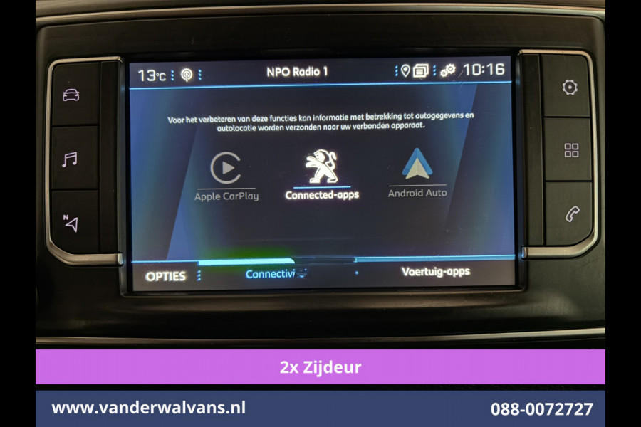 Peugeot Expert 2.0 BlueHDI 180pk Automaat L3H1 Dubbele cabine SPORT Euro6 Airco | 2x Zijdeur | 5-Zits | Leder | Camera | Apple Carplay Android auto, cruisecontrol, parkeersensoren, LM velgen, Trekhaak, LED, Spoiler, stoelverwarming
