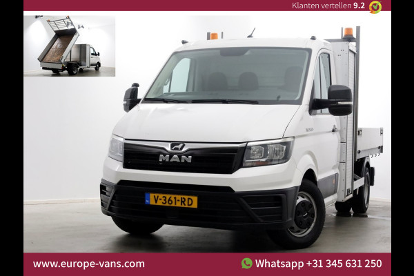 MAN TGE 5.180 2.0 177pk E6 L2H1 Kipper Dubbel Lucht Trekhaak 3500kg 06-2018