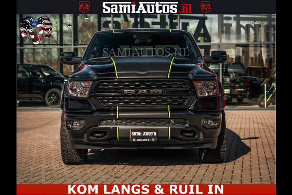 Dodge Ram SPORT | 5.7 V8 4x4 HEMI | PANORAMA DAK | GROOTSCHERM 12 INCH | LPG | Diamond Black Pearl | CREW CAB | DUBBELE CABINE | 5 PERSOONS | DC | VOORRAAD NR 2554 - 6048