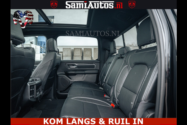 Dodge Ram SPORT | 5.7 V8 4x4 HEMI | PANORAMA DAK | GROOTSCHERM 12 INCH | LPG | Diamond Black Pearl | CREW CAB | DUBBELE CABINE | 5 PERSOONS | DC | VOORRAAD NR 2554 - 6048