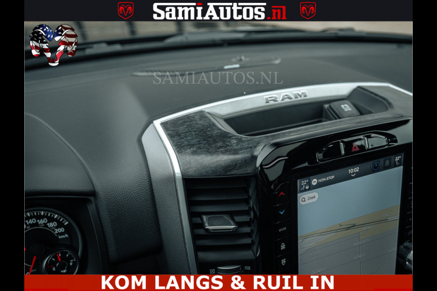 Dodge Ram SPORT | 5.7 V8 4x4 HEMI | PANORAMA DAK | GROOTSCHERM 12 INCH | LPG | Diamond Black Pearl | CREW CAB | DUBBELE CABINE | 5 PERSOONS | DC | VOORRAAD NR 2554 - 6048
