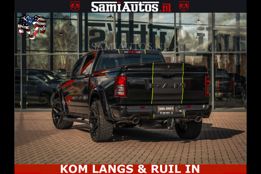 Dodge Ram SPORT | 5.7 V8 4x4 HEMI | PANORAMA DAK | GROOTSCHERM 12 INCH | LPG | Diamond Black Pearl | CREW CAB | DUBBELE CABINE | 5 PERSOONS | DC | VOORRAAD NR 2554 - 6048