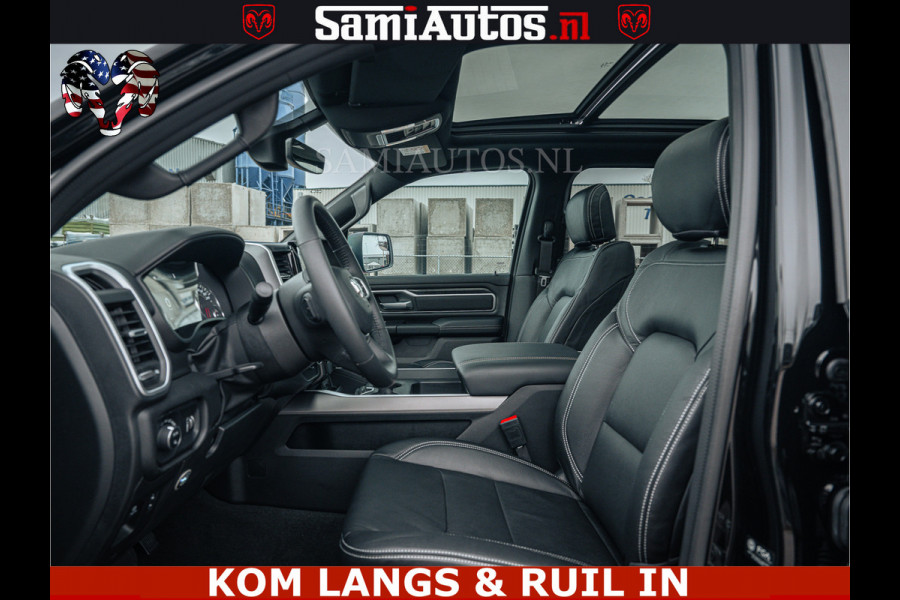 Dodge Ram SPORT | 5.7 V8 4x4 HEMI | PANORAMA DAK | GROOTSCHERM 12 INCH | LPG | Diamond Black Pearl | CREW CAB | DUBBELE CABINE | 5 PERSOONS | DC | VOORRAAD NR 2554 - 6048