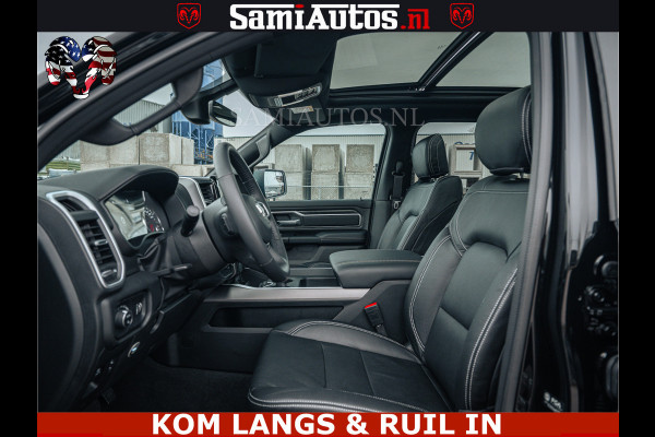 Dodge Ram SPORT | 5.7 V8 4x4 HEMI | PANORAMA DAK | GROOTSCHERM 12 INCH | LPG | Diamond Black Pearl | CREW CAB | DUBBELE CABINE | 5 PERSOONS | DC | VOORRAAD NR 2554 - 6048