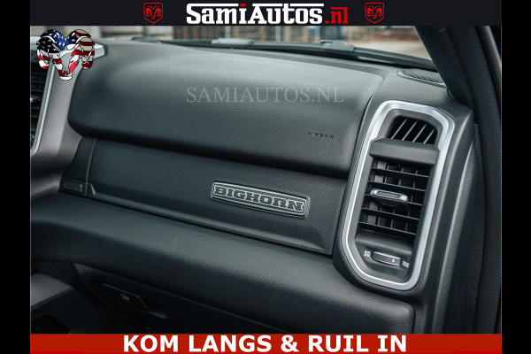 Dodge Ram SPORT | 5.7 V8 4x4 HEMI | PANORAMA DAK | GROOTSCHERM 12 INCH | LPG | Diamond Black Pearl | CREW CAB | DUBBELE CABINE | 5 PERSOONS | DC | VOORRAAD NR 2554 - 6048