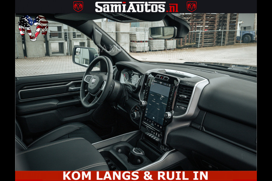 Dodge Ram SPORT | 5.7 V8 4x4 HEMI | PANORAMA DAK | GROOTSCHERM 12 INCH | LPG | Diamond Black Pearl | CREW CAB | DUBBELE CABINE | 5 PERSOONS | DC | VOORRAAD NR 2554 - 6048