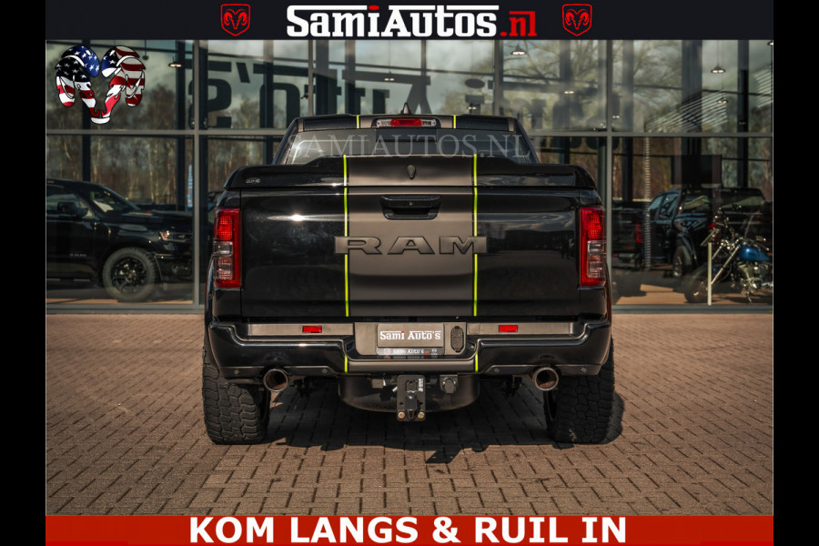 Dodge Ram SPORT | 5.7 V8 4x4 HEMI | PANORAMA DAK | GROOTSCHERM 12 INCH | LPG | Diamond Black Pearl | CREW CAB | DUBBELE CABINE | 5 PERSOONS | DC | VOORRAAD NR 2554 - 6048