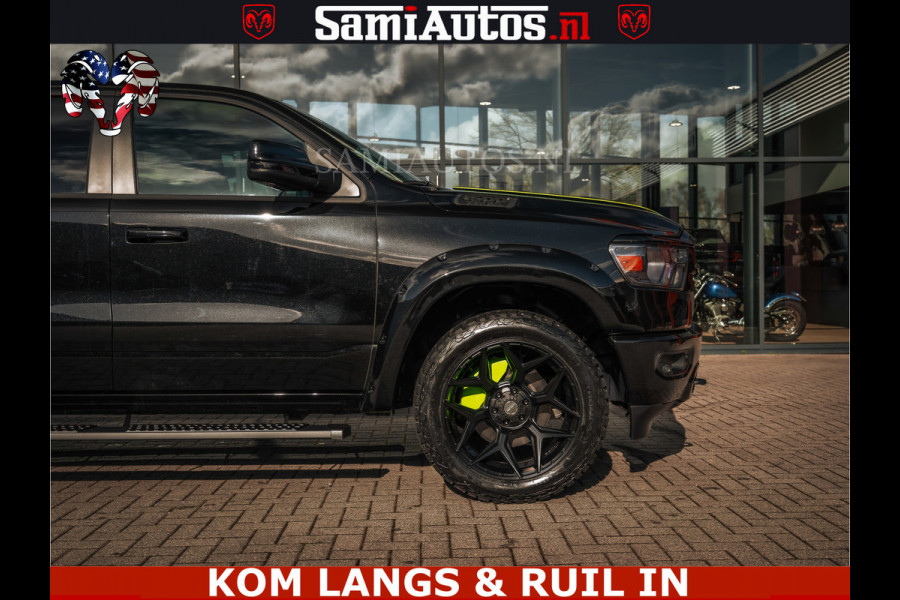 Dodge Ram SPORT | 5.7 V8 4x4 HEMI | PANORAMA DAK | GROOTSCHERM 12 INCH | LPG | Diamond Black Pearl | CREW CAB | DUBBELE CABINE | 5 PERSOONS | DC | VOORRAAD NR 2554 - 6048