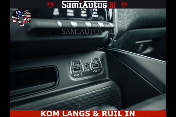 Dodge Ram SPORT | 5.7 V8 4x4 HEMI | PANORAMA DAK | GROOTSCHERM 12 INCH | LPG | Diamond Black Pearl | CREW CAB | DUBBELE CABINE | 5 PERSOONS | DC | VOORRAAD NR 2554 - 6048