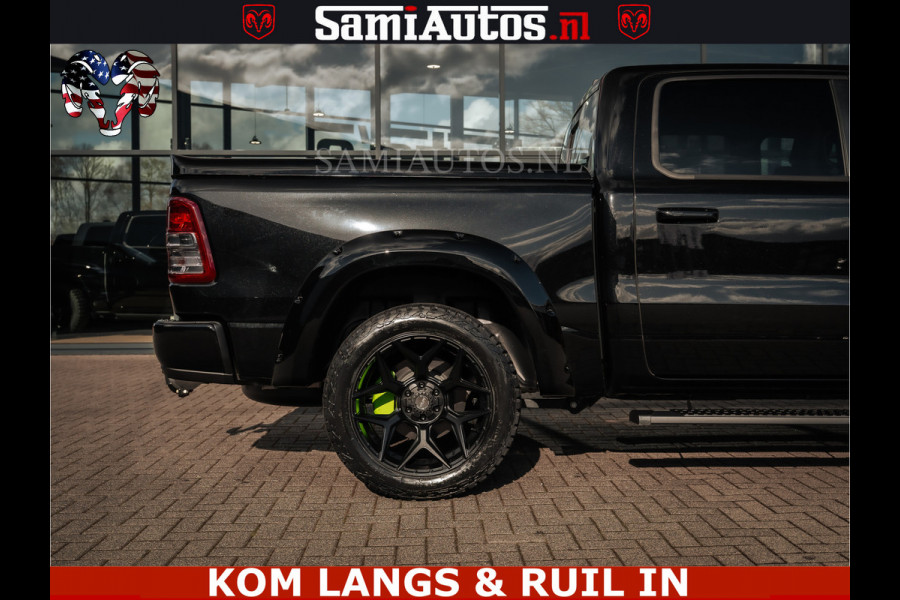 Dodge Ram SPORT | 5.7 V8 4x4 HEMI | PANORAMA DAK | GROOTSCHERM 12 INCH | LPG | Diamond Black Pearl | CREW CAB | DUBBELE CABINE | 5 PERSOONS | DC | VOORRAAD NR 2554 - 6048