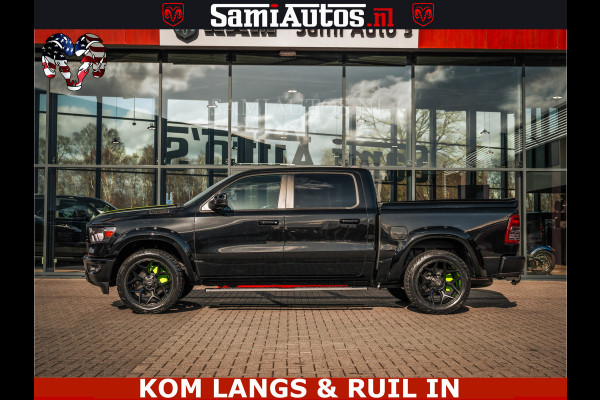 Dodge Ram SPORT | 5.7 V8 4x4 HEMI | PANORAMA DAK | GROOTSCHERM 12 INCH | LPG | Diamond Black Pearl | CREW CAB | DUBBELE CABINE | 5 PERSOONS | DC | VOORRAAD NR 2554 - 6048