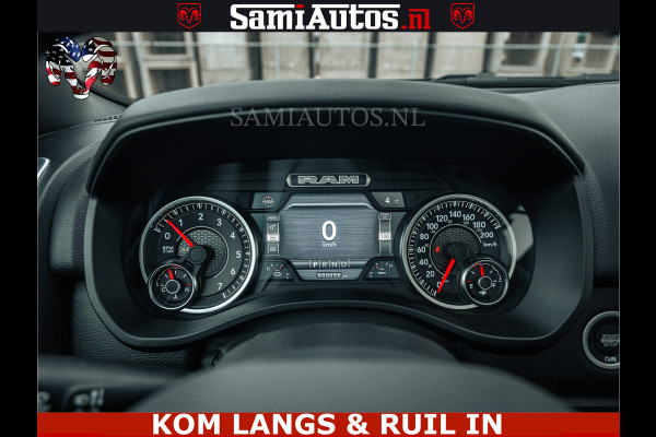 Dodge Ram SPORT | 5.7 V8 4x4 HEMI | PANORAMA DAK | GROOTSCHERM 12 INCH | LPG | Diamond Black Pearl | CREW CAB | DUBBELE CABINE | 5 PERSOONS | DC | VOORRAAD NR 2554 - 6048