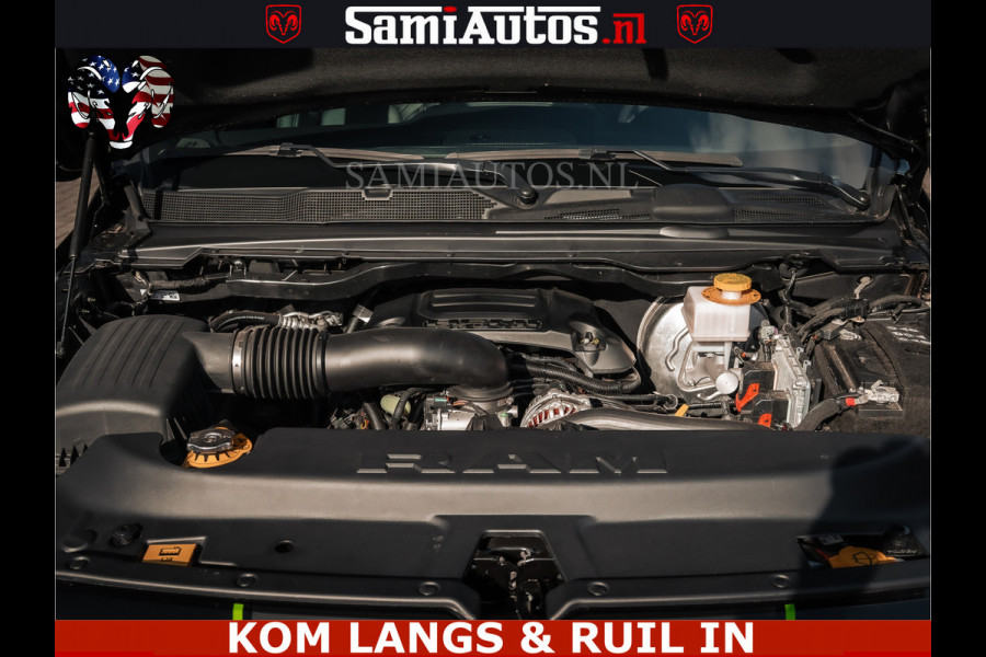 Dodge Ram SPORT | 5.7 V8 4x4 HEMI | PANORAMA DAK | GROOTSCHERM 12 INCH | LPG | Diamond Black Pearl | CREW CAB | DUBBELE CABINE | 5 PERSOONS | DC | VOORRAAD NR 2554 - 6048