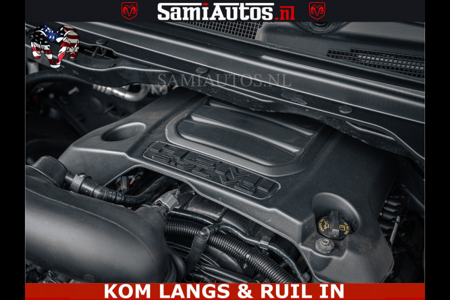 Dodge Ram SPORT | 5.7 V8 4x4 HEMI | PANORAMA DAK | GROOTSCHERM 12 INCH | LPG | Diamond Black Pearl | CREW CAB | DUBBELE CABINE | 5 PERSOONS | DC | VOORRAAD NR 2554 - 6048