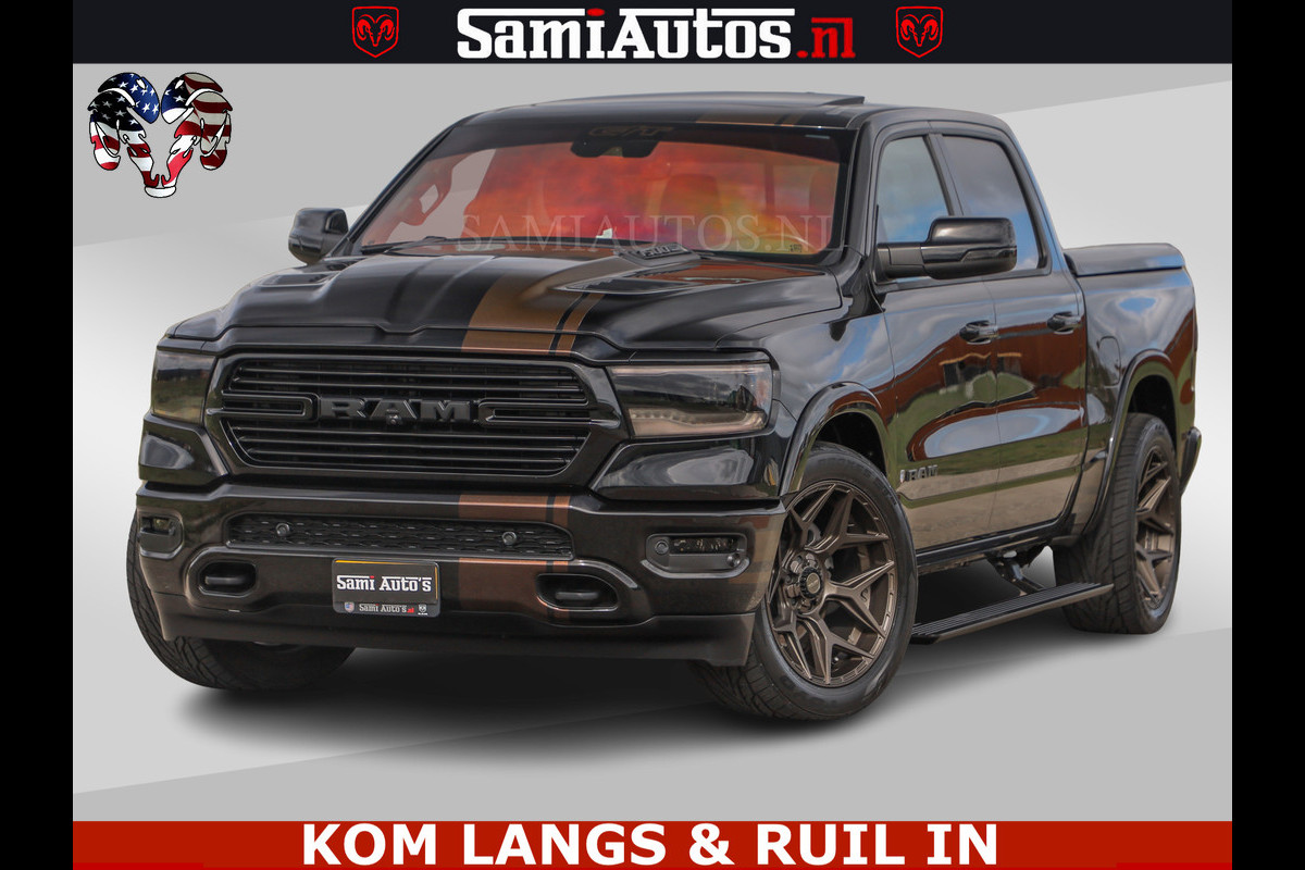 Dodge Ram GT EDITION | TRX PACK | 5.7 V8 HEMI | BRONZE LINE | LUCHT VERING | VITUAL | ADAPTIVE CRUISE | PANORAMADAK | MEGA DIK | Comfortabele Dubbele Cabine met Royale 5 Zitplaatsen | DC |