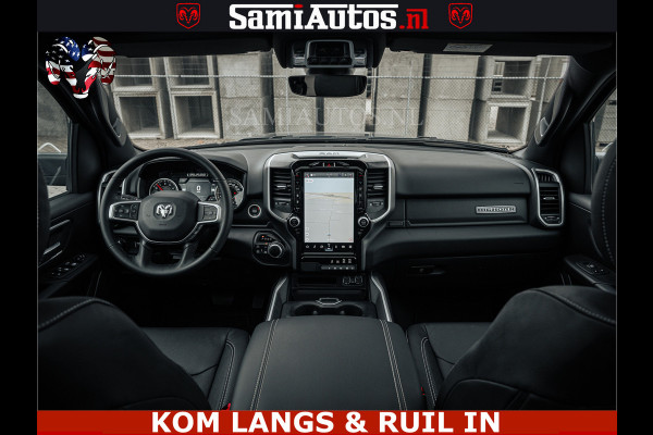 Dodge Ram SPORT | 5.7 V8 4x4 HEMI | PANORAMA DAK | GROOTSCHERM 12 INCH | LPG | Patriot Blue CREW CAB | DUBBELE CABINE | 5 PERSOONS | DC | VOORRAAD NR 2555 - 3325