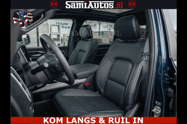 Dodge Ram SPORT | 5.7 V8 4x4 HEMI | PANORAMA DAK | GROOTSCHERM 12 INCH | LPG | Patriot Blue CREW CAB | DUBBELE CABINE | 5 PERSOONS | DC | VOORRAAD NR 2555 - 3325