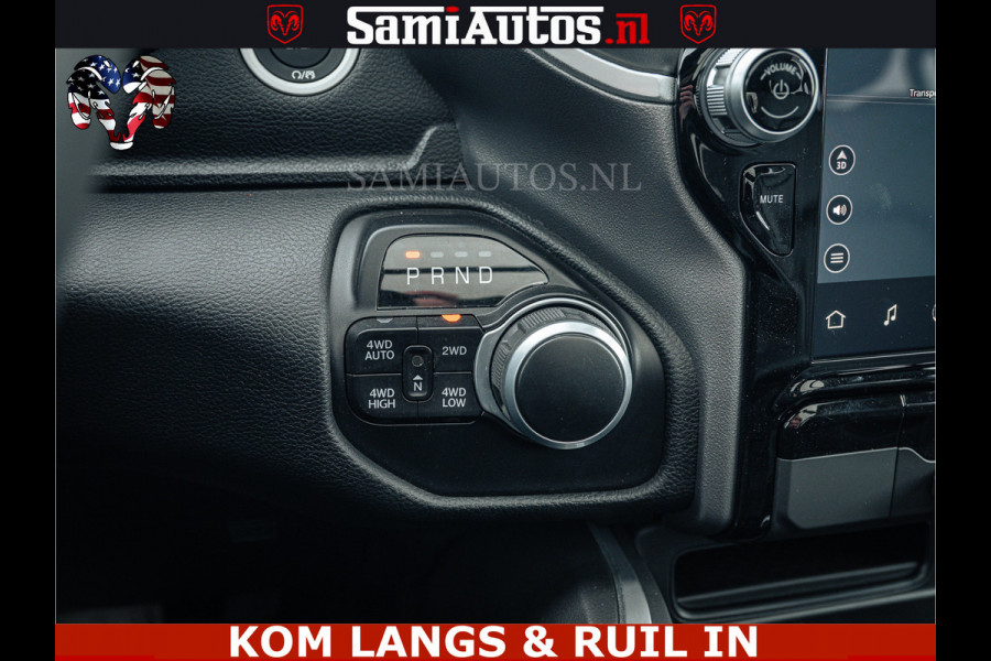 Dodge Ram SPORT | 5.7 V8 4x4 HEMI | PANORAMA DAK | GROOTSCHERM 12 INCH | LPG | Patriot Blue CREW CAB | DUBBELE CABINE | 5 PERSOONS | DC | VOORRAAD NR 2555 - 3325