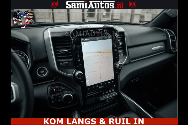 Dodge Ram SPORT | 5.7 V8 4x4 HEMI | PANORAMA DAK | GROOTSCHERM 12 INCH | LPG | Patriot Blue CREW CAB | DUBBELE CABINE | 5 PERSOONS | DC | VOORRAAD NR 2555 - 3325