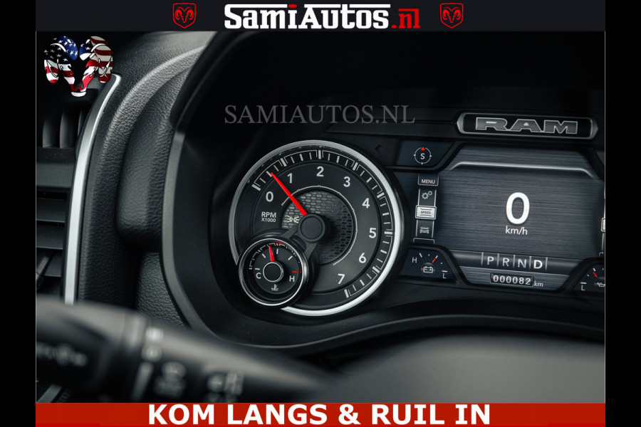 Dodge Ram SPORT | 5.7 V8 4x4 HEMI | PANORAMA DAK | GROOTSCHERM 12 INCH | LPG | Patriot Blue CREW CAB | DUBBELE CABINE | 5 PERSOONS | DC | VOORRAAD NR 2555 - 3325