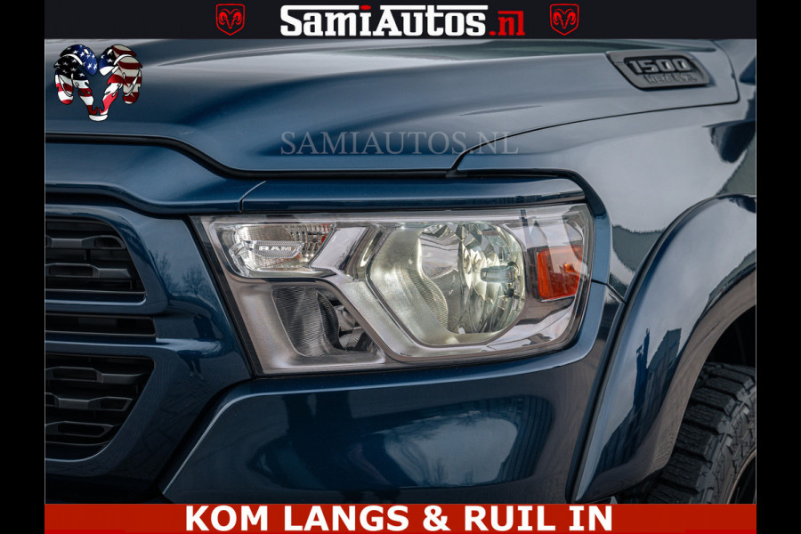 Dodge Ram SPORT | 5.7 V8 4x4 HEMI | PANORAMA DAK | GROOTSCHERM 12 INCH | LPG | Patriot Blue CREW CAB | DUBBELE CABINE | 5 PERSOONS | DC | VOORRAAD NR 2555 - 3325