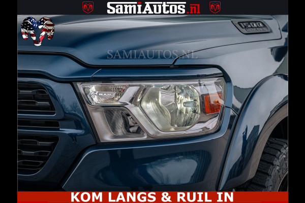 Dodge Ram SPORT | 5.7 V8 4x4 HEMI | PANORAMA DAK | GROOTSCHERM 12 INCH | LPG | Patriot Blue CREW CAB | DUBBELE CABINE | 5 PERSOONS | DC | VOORRAAD NR 2555 - 3325