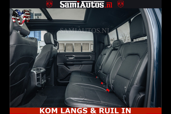 Dodge Ram SPORT | 5.7 V8 4x4 HEMI | PANORAMA DAK | GROOTSCHERM 12 INCH | LPG | Patriot Blue CREW CAB | DUBBELE CABINE | 5 PERSOONS | DC | VOORRAAD NR 2555 - 3325