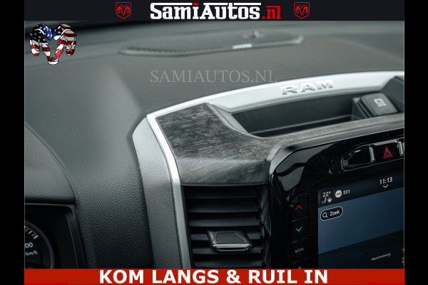 Dodge Ram SPORT | 5.7 V8 4x4 HEMI | PANORAMA DAK | GROOTSCHERM 12 INCH | LPG | Patriot Blue CREW CAB | DUBBELE CABINE | 5 PERSOONS | DC | VOORRAAD NR 2555 - 3325
