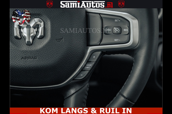 Dodge Ram SPORT | 5.7 V8 4x4 HEMI | PANORAMA DAK | GROOTSCHERM 12 INCH | LPG | Patriot Blue CREW CAB | DUBBELE CABINE | 5 PERSOONS | DC | VOORRAAD NR 2555 - 3325